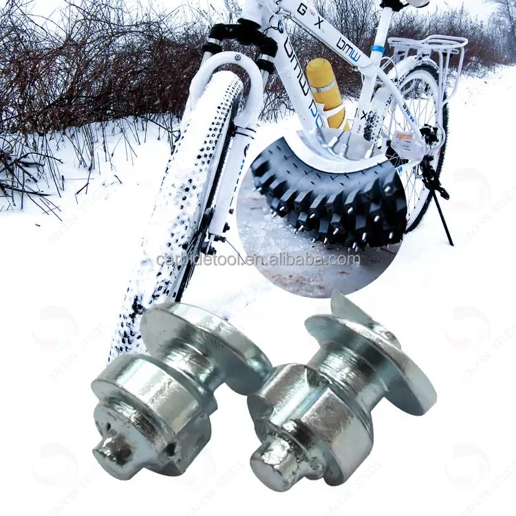 Factory Price JX100 Tungsten Carbide Snow Spike Studs Carbide Screw Ice Grip Studs for  Bicycle Tire