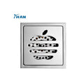 201/304 Stainless Steel Anti Odor Floor Drain Square Shower Drain Cover with Strainer for Bathroom Hotel Kitchen