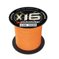 16 Strands 500m New Color PE Multifilament Fishing Wire Japan Material Strong Braided Fishing Line for Stream Lake River Fishing