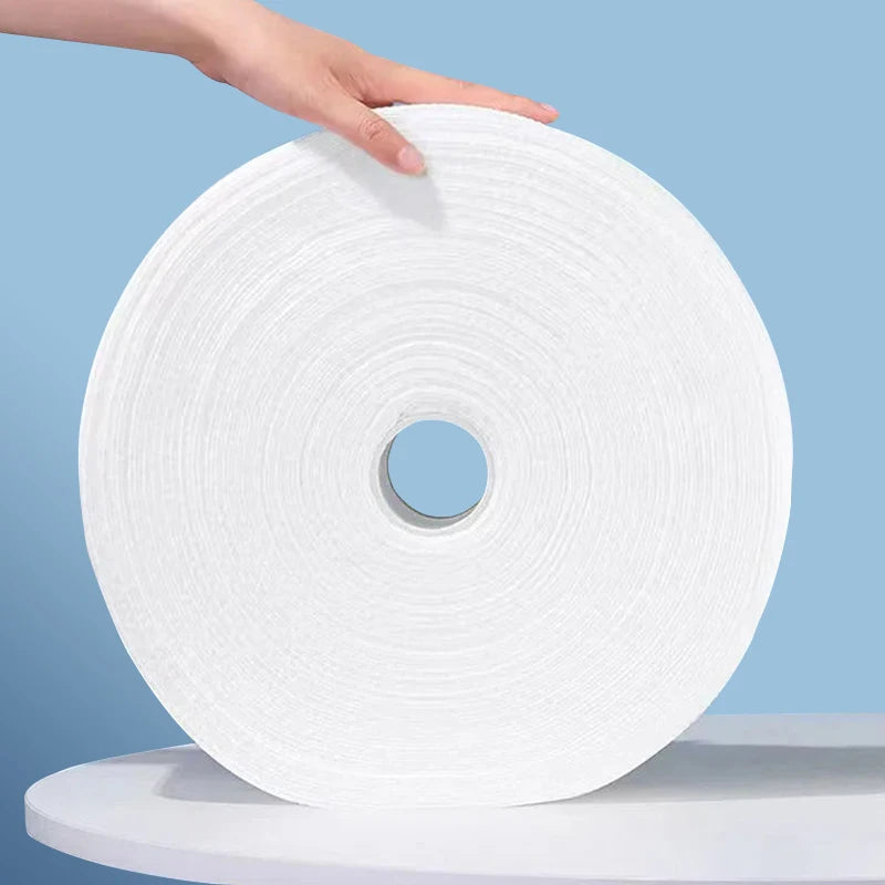 Disposable Cotton Tissue Rolls Non-woven Fabric Makeup Removal Facial Disposable Towels for Spa Salon Beauty Skincare