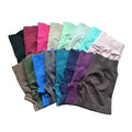 Seamless Three-step Waist Gym Shorts Women's High Waist Peach Hip Lift Gym Shorts Skinny Quick-drying Yoga Shorts