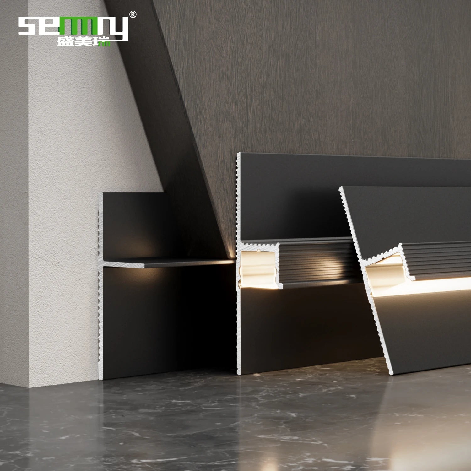 Chinese Cheap Aluminium Skirting Board Aluminium Skirting Led Floor Baseboard