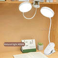 Touch 3 Modes Dimming Clip Night Light Dormitory Usb Charging Bedside Lamp Eye protection Led Table Lamp
