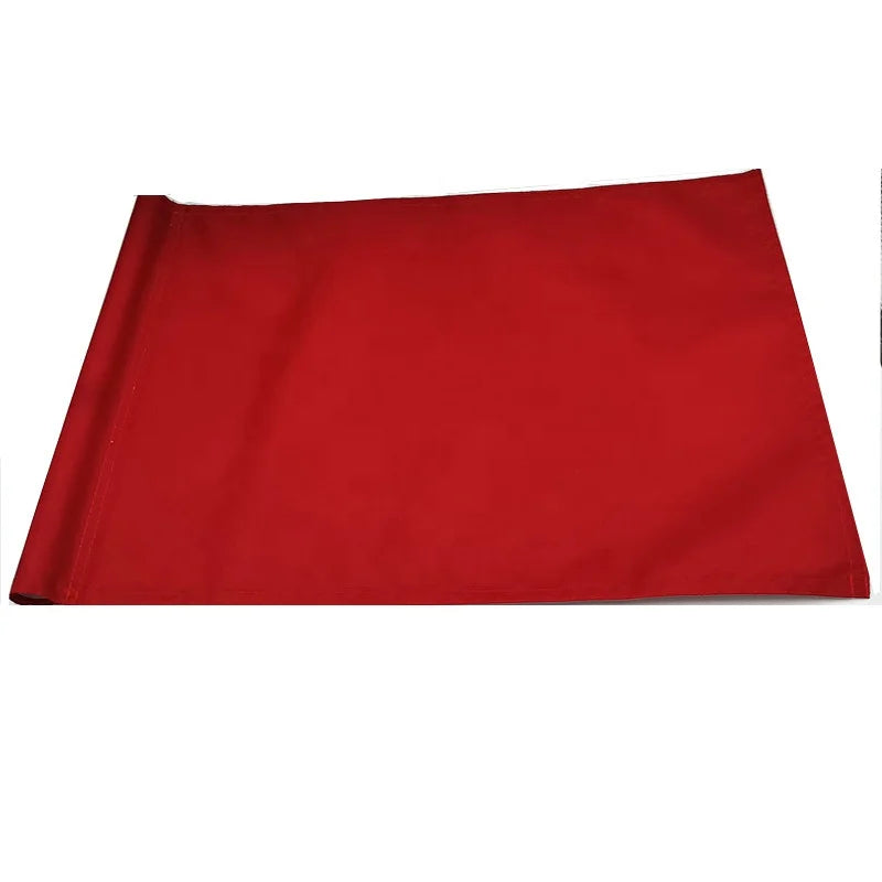 Durable Nylon Custom Golf Course Flags with Fiberglass Flagpole Backyard Practice Golf Flag with Tube Inserted