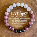 Hot Selling Natural Stone Bracelet Garnet Strawberry Crystal Red Wood Grain Gemstone Bracelet for Women