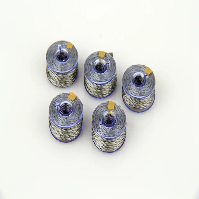 China Industrial Anti-static High Temperature Resistant Conductive Metallic Mercerized Stainless Steel Fiber Sewing Embroidery