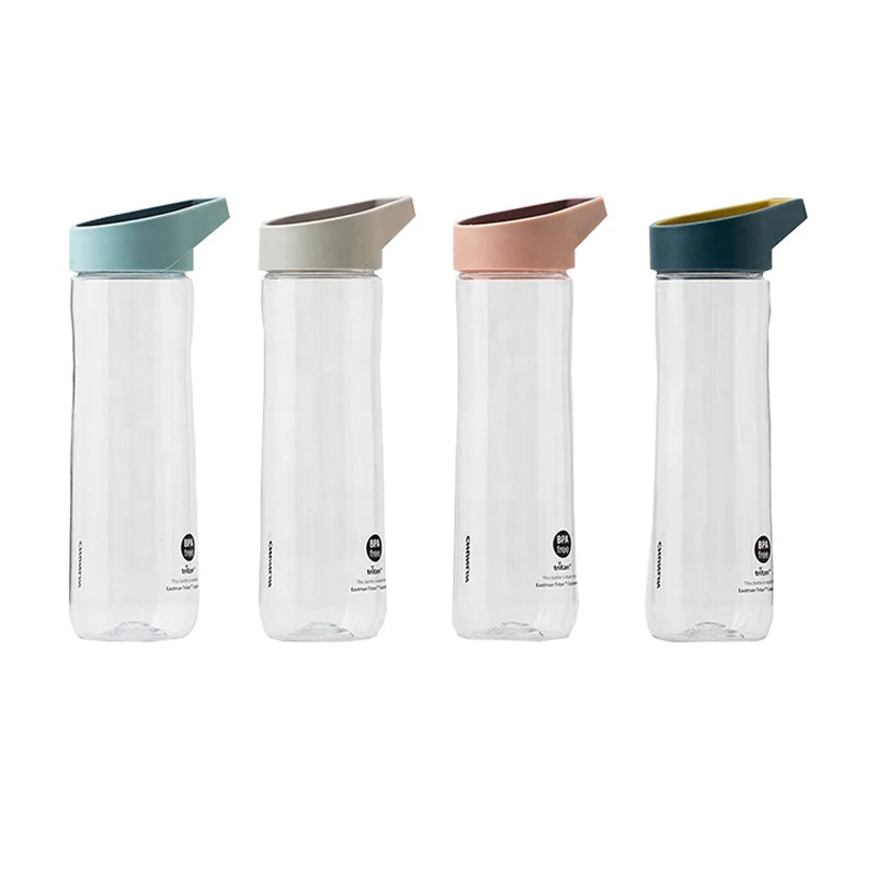 2023 Hot-Sale Portable Eco-Friendly Clear Classic Plastic Water Bottle Lid Boiling Water Safe Direct Drinking Applicable Adults