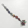 Wholesale Natural Crystal Gemstone Pendulum 7 Chakra Hanging for Car Decoration