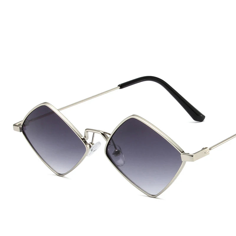 Classic Retro Rhombus Metal Frames Shades China Wholesale Sun Glasses Sunglasses for Men Wholesale Fashion Lunettes Soleil