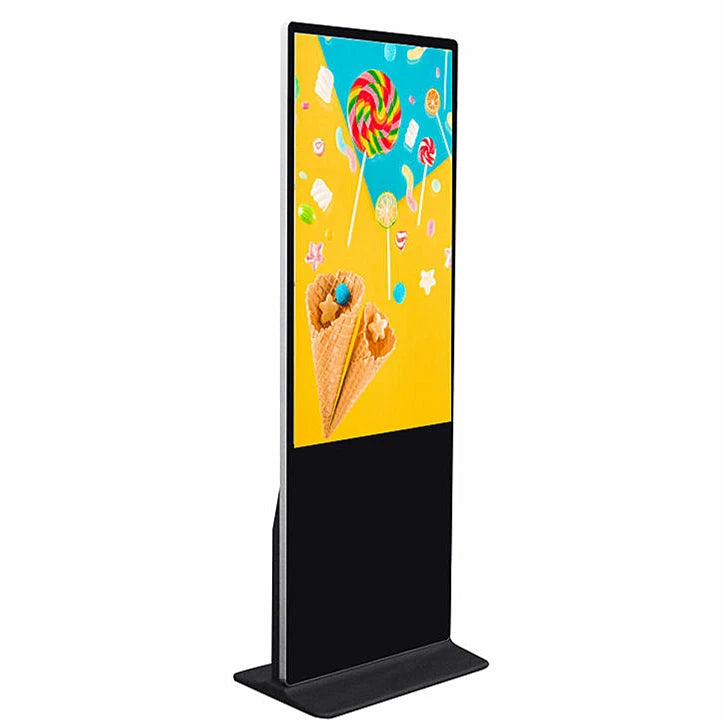 Floor Standing 55 Inch Android Video Player Kiosk Lcd Totem Display Touch Digital Signage Advertising Screen