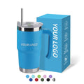 16oz Stainless Steel Car Tumblers with Handle Vacuum Insulated Travel Mug Outdoor Water Bottle