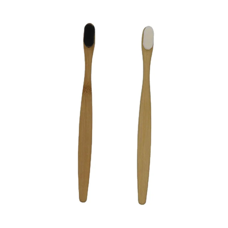 OEM  Soft Nano Fiber Charcoal Bamboo Toothbrush 20000 Nano Bristle Toothbrush for Kids