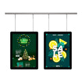 Store Shoes Window showcase Advertising Display Light up Led Sign Board Holder Retail Hanging Display
