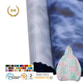 Customized Polyester Soft Printed Fabric Waterproof Sunscreen Breathable Tie Dye Outdoor Fabric Sun Protection Clothing Fabric