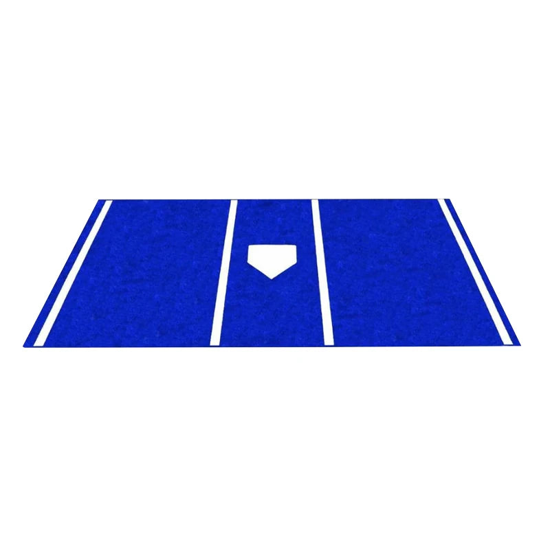 Custom Size Baseball Batting MatWeatherproof Outdoor Practice Mat for Youth TrainingBaseball Training Mat for Hitting Practice