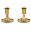 Candlestick Holders Taper Gold Candle Holder for Table Centerpiece Wedding Festive Christmas Mantel Home Decor