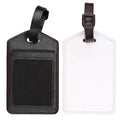China Fast Delivery PU Holder ID Card Sublimation Blank Luggage Tag Sublimation Funny Luggage Tags