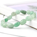 Healing Crystal Natural 8-10mm Green Aventurine Wholesale for Jewelry Tumbled Nugget Bracelet Making