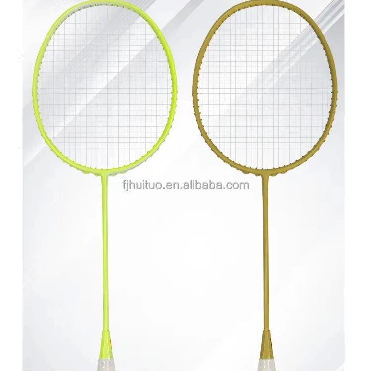 Top Trader's Choice HEADPLUS HT-170192 Carbon Shaft PU Defensive Type Badminton Rackets for Amateur Intermediate Senior Players