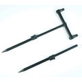 Selco Adjustable Retractable Carp Fishing Rod Pod Pole Carpfishing Set Rod Pod Carp Fishing Rod Pod