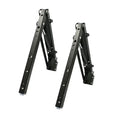 Modern Design 1Pair Conceal Folding Seat Stool Bracket Hinge RV Shelf Support for Shoe Cabinet Wardrobe Closet