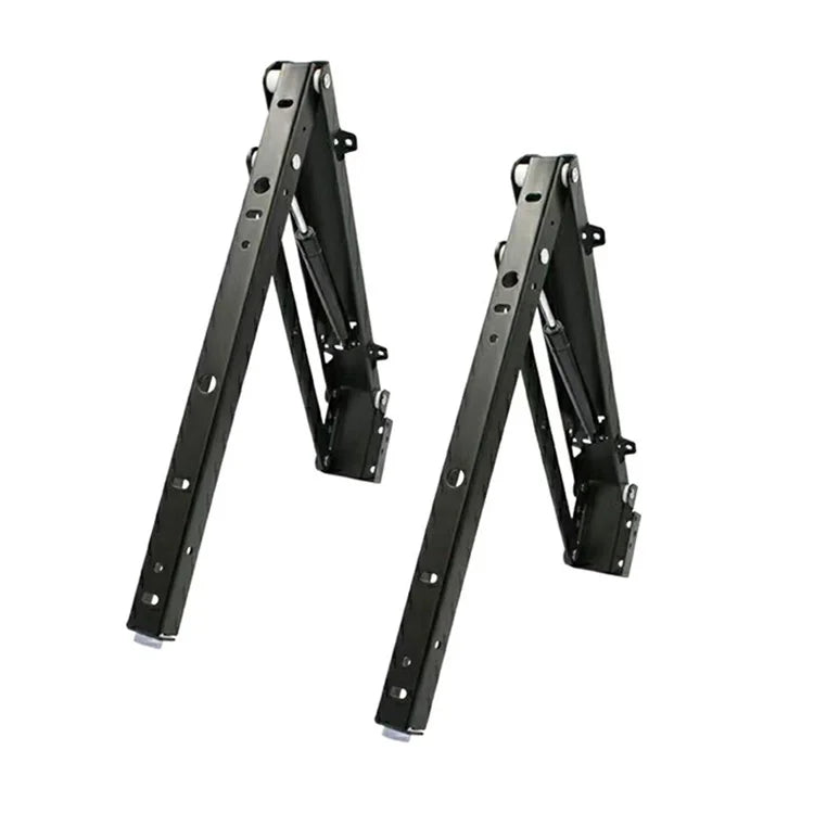 Modern Design 1Pair Conceal Folding Seat Stool Bracket Hinge RV Shelf Support for Shoe Cabinet Wardrobe Closet