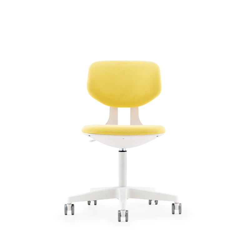 Modern Lift Chair for Small Students Synthetic Leather Fabric Office Chair with Openings for Children