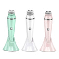 Portable Multifunctional Electric Smart Silicone Face Exfoliator Cleaning Device Face Massage Roller Facial Cleaning Brush