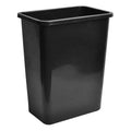 30L Flame Retardant Plastic Wastebasket for Living Room Bedroom Commercial Hotel Trash Can Dustbin Without Lid