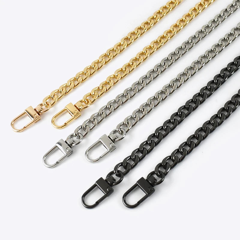Deepeel BD356 100/120cm Bags Accessories DIY Purse Chains Buckles Side Bags for Girls Shoulder Chain