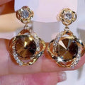 Elegant Light Luxury All-match Exquisite Simple Fashion Distinctive Earrings