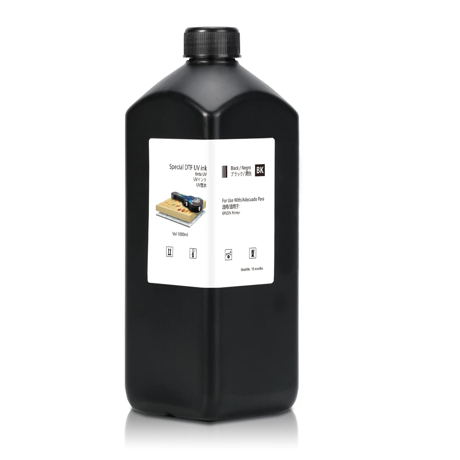 Winnerjet UV Gloss Varnish for Epson L800 L805 L1800 R290 R330 1390 1400 4800 4880 7800 7880 TX800 XP600 XP300 UV DTF Printer