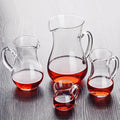 Hxglass Crystal Glass Wine Decanter & Jug Set Hand-blown Classic Style 150-500ml Capacity Household Beverage Dispenser