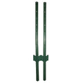 BLUEKIN 6ft Rectangle Heavy Duty Steel Pressure Treated Garden Fence Post Eco Friendly Outdoor Fencing Waterproof