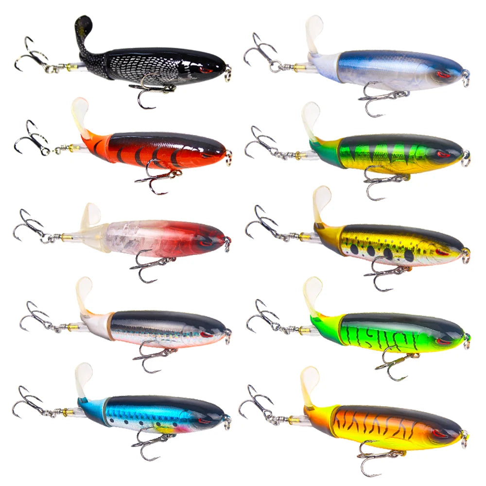 SEASKY 13g 16g 37g Top Water Swimbait Bass Freshwater Fishing Hard Plastic Lure Jerkbait