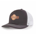 Custom Logo Summer Mesh Richardson 112 Trucker Hats Hand Embroidered Dobby Patterns Leather Patch Oxford Poplin Fabric Fruit Dot