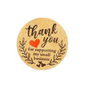 Traditional Manufacturing Technology Hot Sale Waterproof Accept Customized Sticker for Gift Packaging Stickers