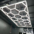 Wholesale Hexagonal LED Honeycomb Lights for Garage/Workshop - Energy Saving IP55 Waterproof Bulk Stock Available