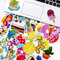 50pcs  Enjoy Happy Holiday Waterproof Removable Graffiti Stickers Packs for Kids Skateboard Guitar Decoration Vinyl