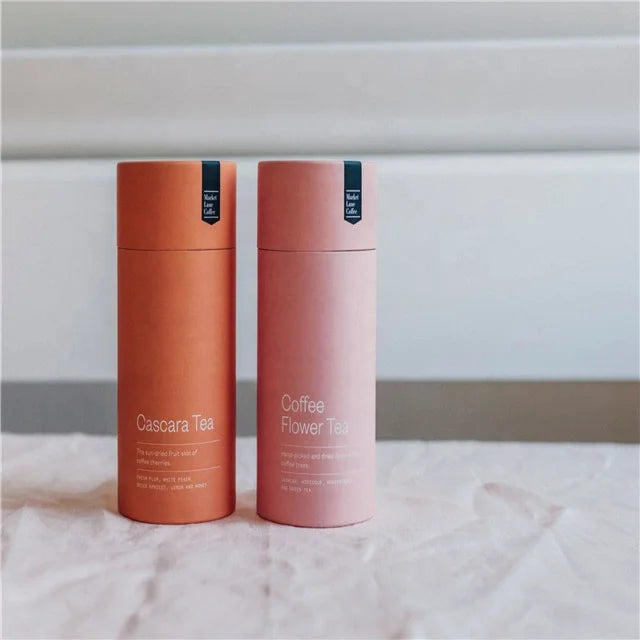 OEM Brand Organic Cardboard Tube Packaging Herbal Milk Custom Loose Tea Paper Tube Packaging