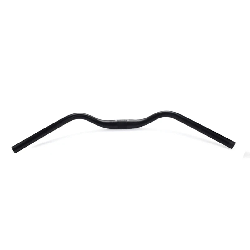 31.8mm*640mm Aluminum Alloy Bike Handlebar Non-Slip Swallow-shaped Bicycle Handlebar Comfortable Low Riser MTB Handle Bar