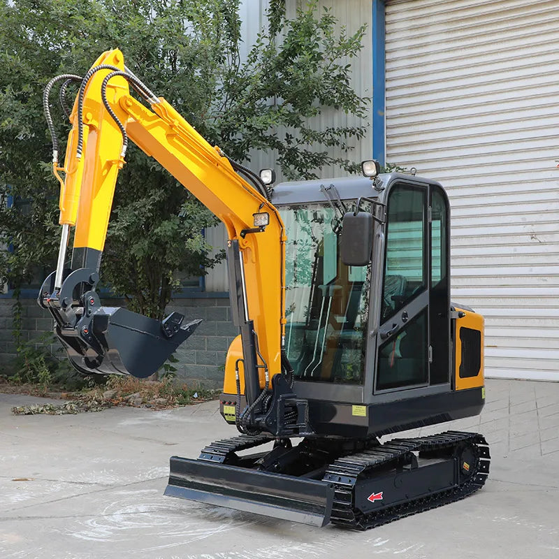 New Good Quality Cheap Mini Crawler Diesel Excavator Free Sea Freight