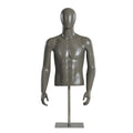 Men's Clothing Display Half Body Mannequin with Arms and Head