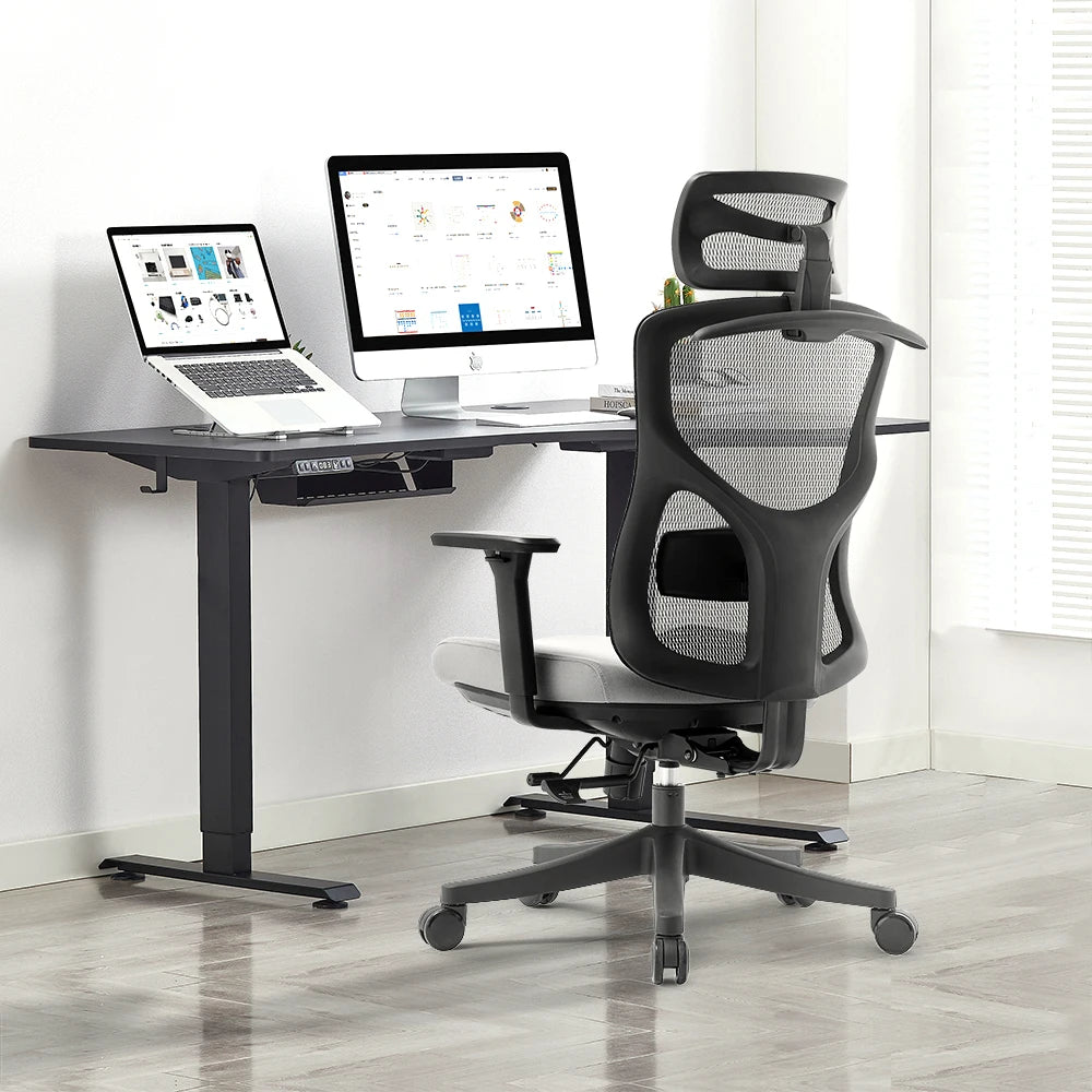 Home Luxury Guest Manager Swivel Chairs High Back Ergonomic Adjustable Armrest Chair Sample Office Chair