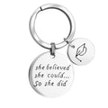 Wholesale Custom Stainless Steel Keychain Vintage and Fashionable Custom Metal Key with Cartoon Style Low Price