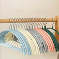 Multi Function Non-slip Space Save Metal Suit Hangers Pvc Clothes Hanger