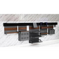 For Roeasy Modern Design Metal Kitchen Storage Rack Multi-Function Household Organizer