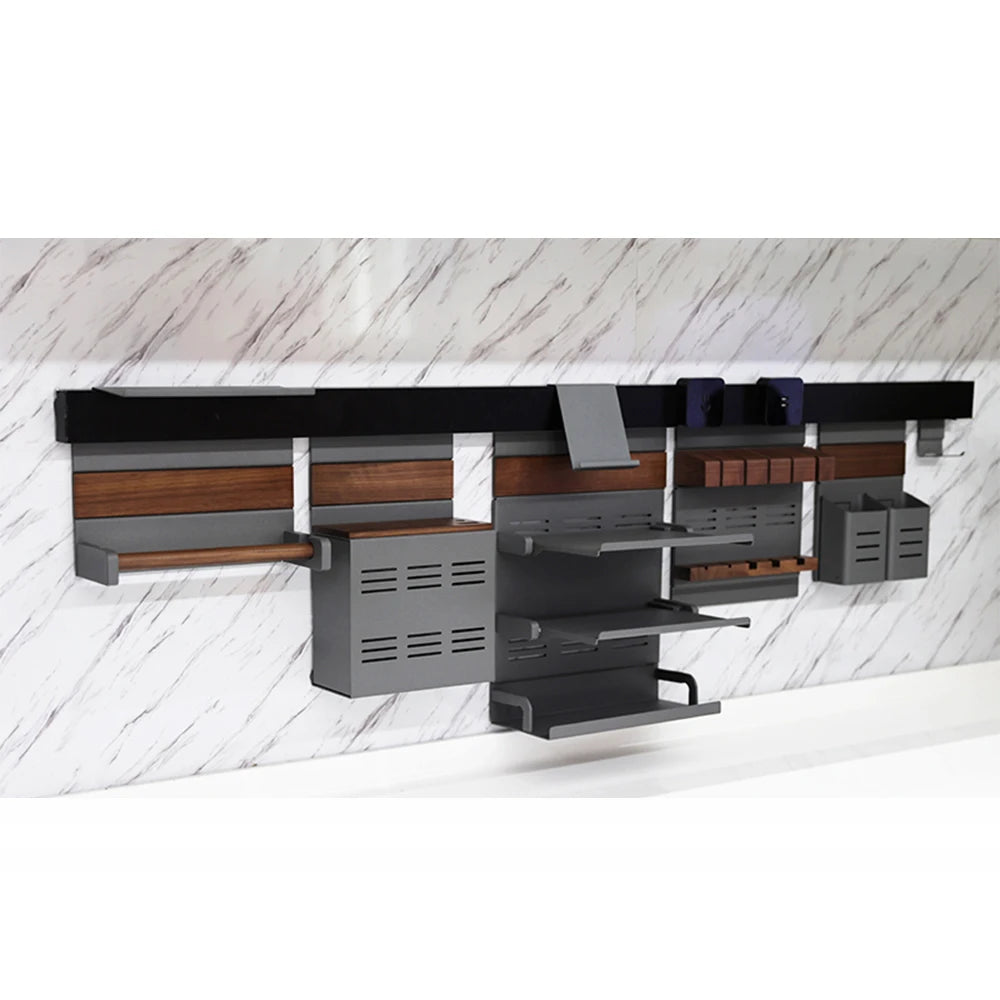 For Roeasy Modern Design Metal Kitchen Storage Rack Multi-Function Household Organizer