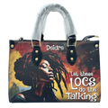 Fashion Custom Tote Bags No Minimum Motivation Digital Printed Leather Bags for Africa Women Private Label PVC Handbags Tote Bag