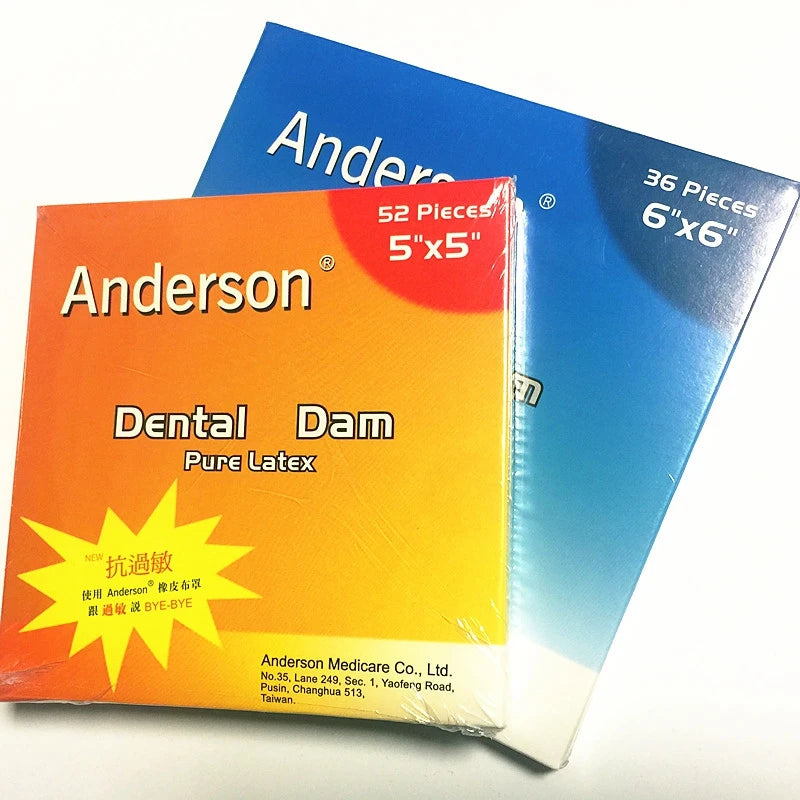 Dental Pure Latex Rubber Dam Small Size 52pcs Large Size 36Pcs Dental Dams